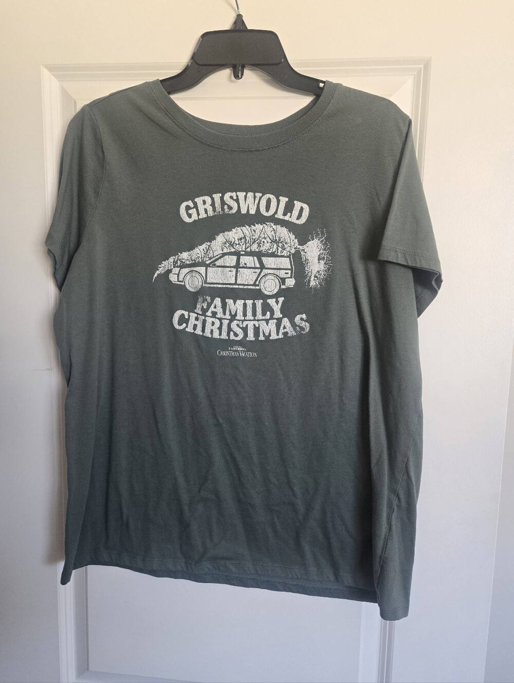 Torrid Christmas Vacation Cotton Jersey Crew Tee Size 1